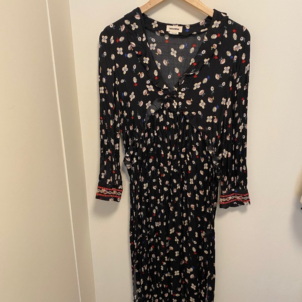 Zadig & Voltaire French Flower Print Dress